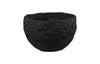 Phillips Collection Home Decor Phillips Collection Crater Planter, Black Stone