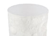 Phillips Collection Home Decor Phillips Collection Crater Side Table, White Stone