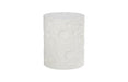 Phillips Collection Home Decor Phillips Collection Crater Side Table, White Stone
