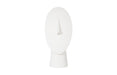 Phillips Collection Home Decor Phillips Collection Cycladic Head, Sculpture, Oval, White Stone
