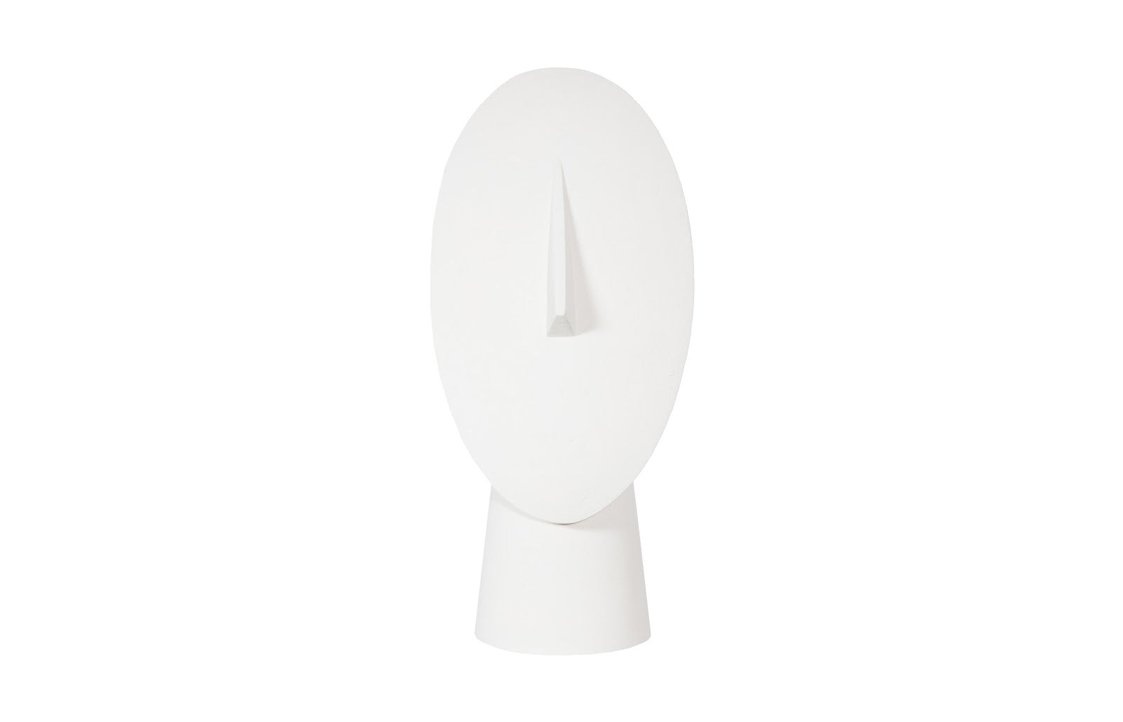 Phillips Collection Home Decor Phillips Collection Cycladic Head, Sculpture, Oval, White Stone