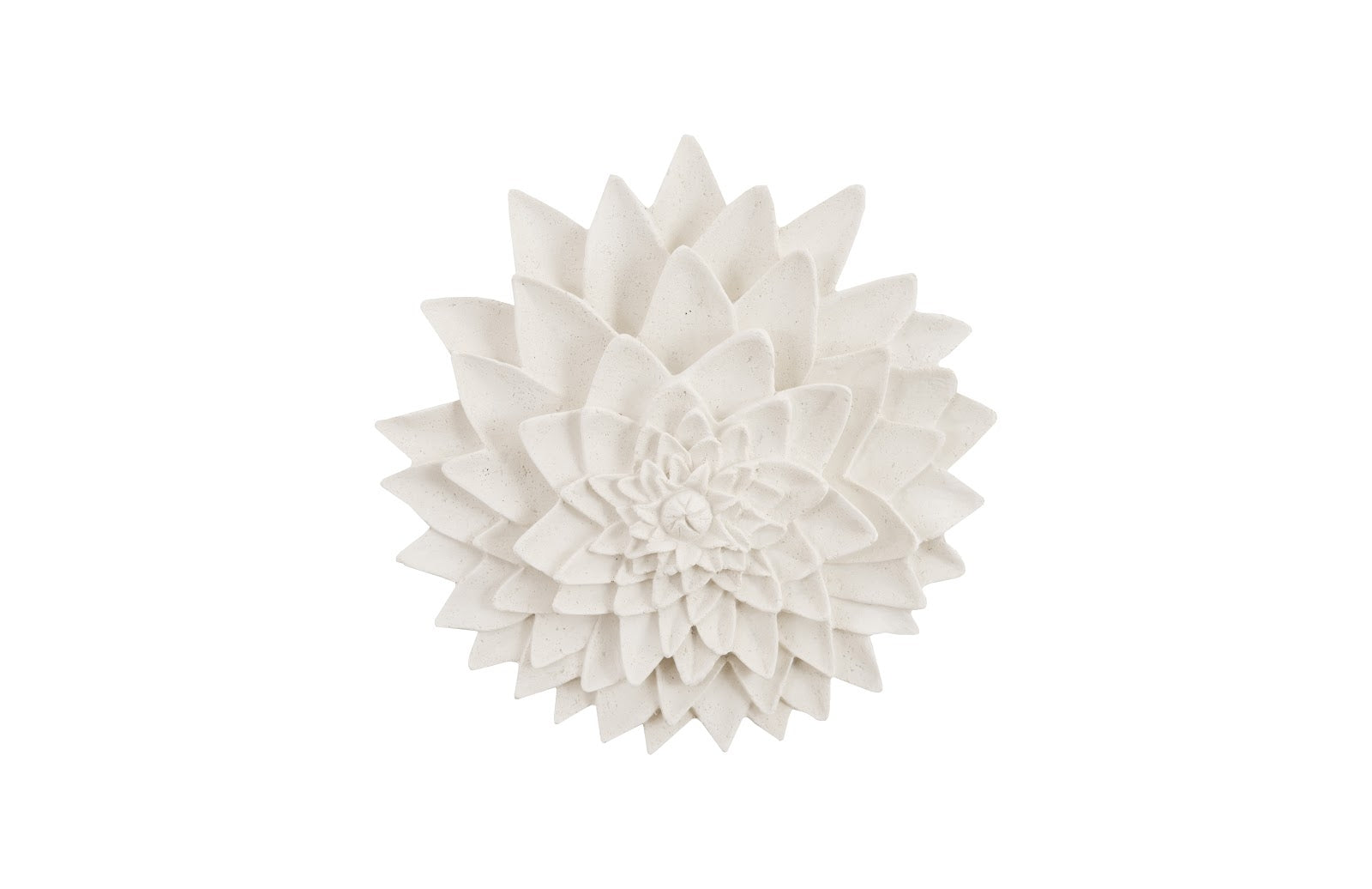Phillips Collection Home Phillips Collection Dahlia Flower Wall Art, White Stone