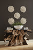 Phillips Collection Home Phillips Collection Dahlia Flower Wall Art, White Stone