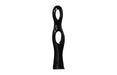 Phillips Collection Home Decor Phillips Collection Double Circle Sculpture, Gel Coat Black