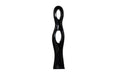 Phillips Collection Home Decor Phillips Collection Double Circle Sculpture, Gel Coat Black