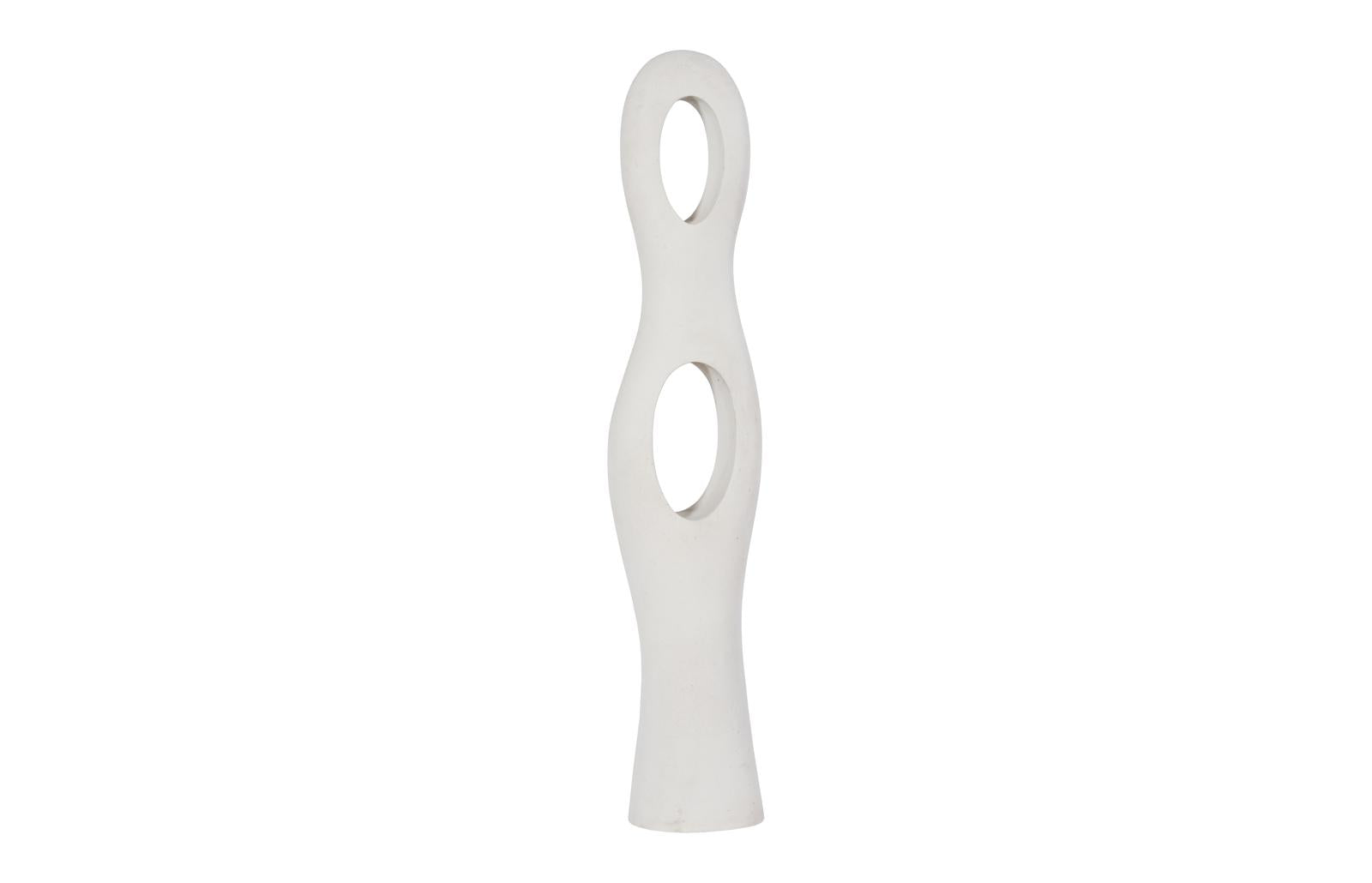 Phillips Collection Home Decor Phillips Collection Double Circle Sculpture, Roman Stone