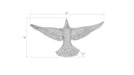 Phillips Collection Home Phillips Collection Dove Wall Art, Silver Leaf