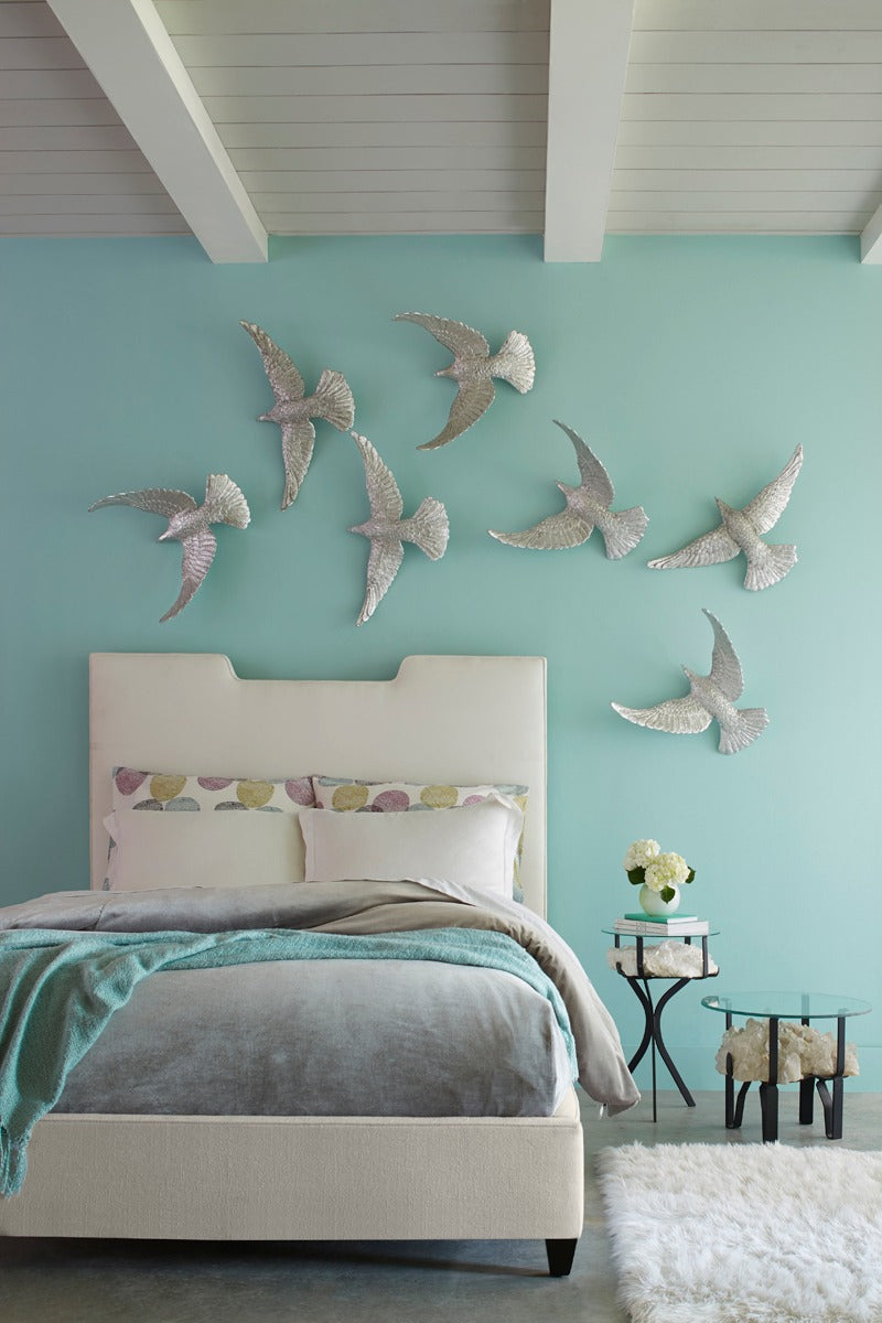 Phillips Collection Home Phillips Collection Dove Wall Art, Silver Leaf