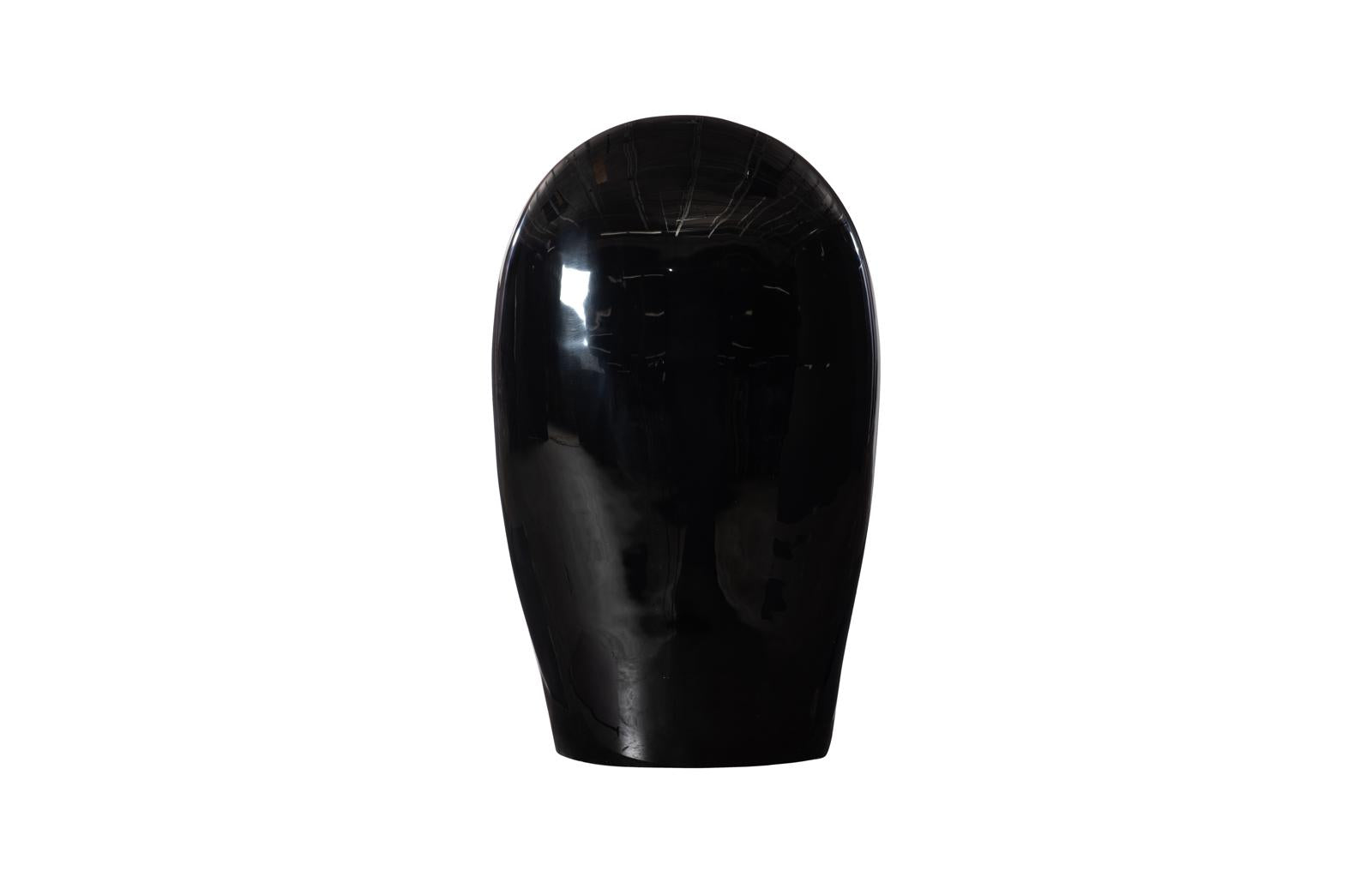 Phillips Collection Home Decor Phillips Collection Emerging Face Sculpture, Gel Coat Black, Small