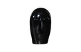 Phillips Collection Home Decor Phillips Collection Emerging Face Sculpture, Gel Coat Black, Small