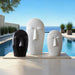 Phillips Collection Home Decor Phillips Collection Emerging Face Sculpture, Gel Coat White