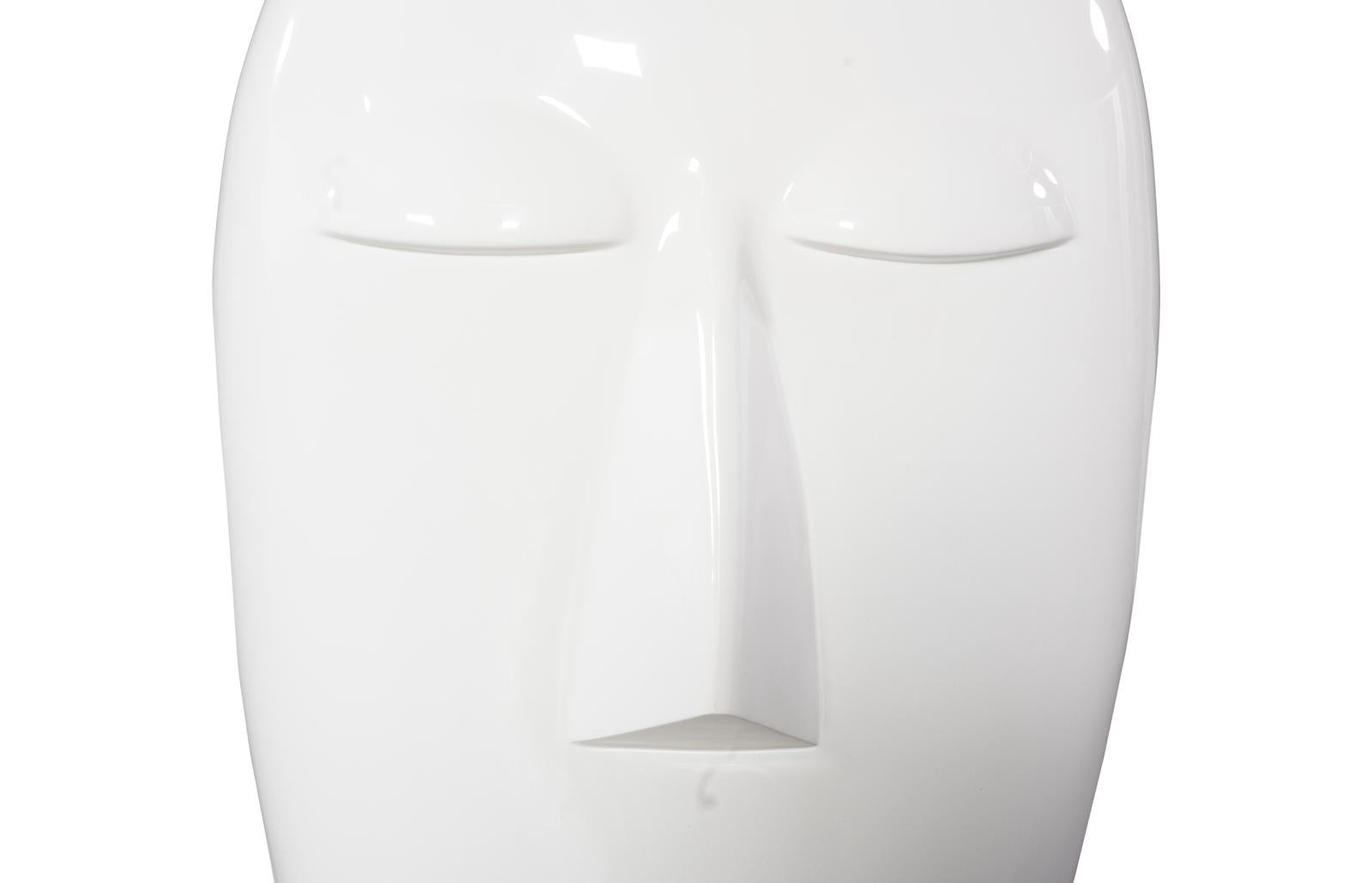 Phillips Collection Home Decor Phillips Collection Emerging Face Sculpture, Gel Coat White, Small