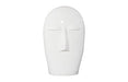 Phillips Collection Home Decor Phillips Collection Emerging Face Sculpture, Gel Coat White, Small