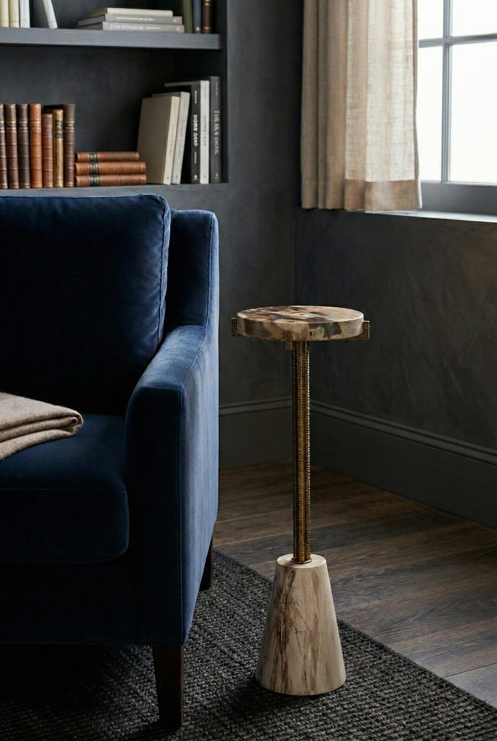 Phillips Collection Home Decor Phillips Collection Erva Side Table, Slim Base