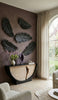 Phillips Collection Home Decor Phillips Collection Feather Wall Decor, Black, Metal, LG