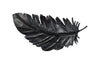 Phillips Collection Home Decor Phillips Collection Feather Wall Decor, Black, Metal, SM