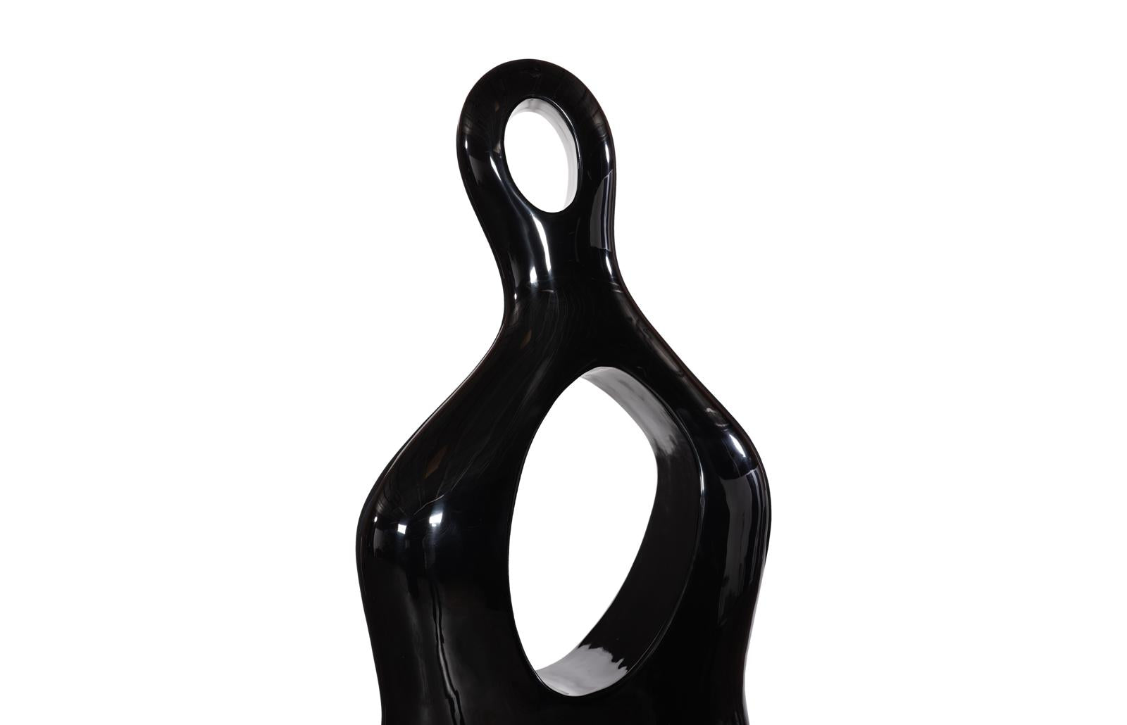Phillips Collection Home Decor Phillips Collection Female Sculpture, Gel Coat Black, Colossal
