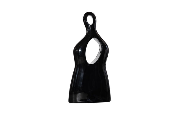 Phillips Collection Home Decor Phillips Collection Female Sculpture, Gel Coat Black, Colossal