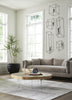 Phillips Collection Home Decor Phillips Collection Floating Coffee Table with Acrylic Legs, Bleached , Size Varies