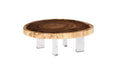 Phillips Collection Home Decor Phillips Collection Floating Coffee Table with Acrylic Legs, Natural, Size Varies