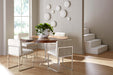 Phillips Collection Home Decor Phillips Collection Floating Round Dining Table With Acrylic Legs, Natural Large