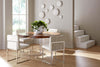 Phillips Collection Home Decor Phillips Collection Floating Round Dining Table With Acrylic Legs, Natural Large