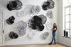 Phillips Collection Home Phillips Collection Flower Wall Art, Medium, Gray, Metal