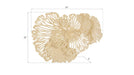 Phillips Collection Home Phillips Collection Flower Wall Art, Small, Ivory, Metal