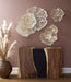 Phillips Collection Home Phillips Collection Flower Wall Art, Small, Ivory, Metal