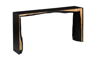 Phillips Collection Home Decor Phillips Collection Framed Waterfall Console Table, Natural, Iron