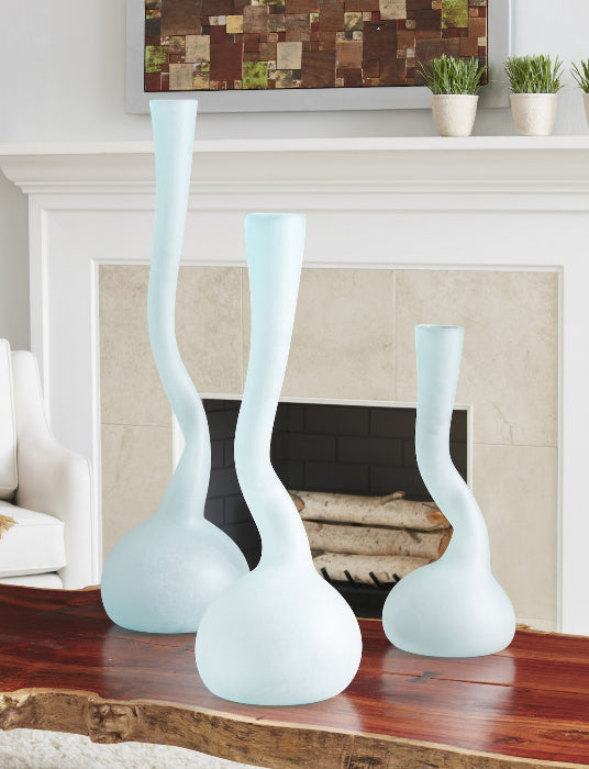 Phillips Collection Home Phillips Collection Frosted Corkscrew Vase, MD