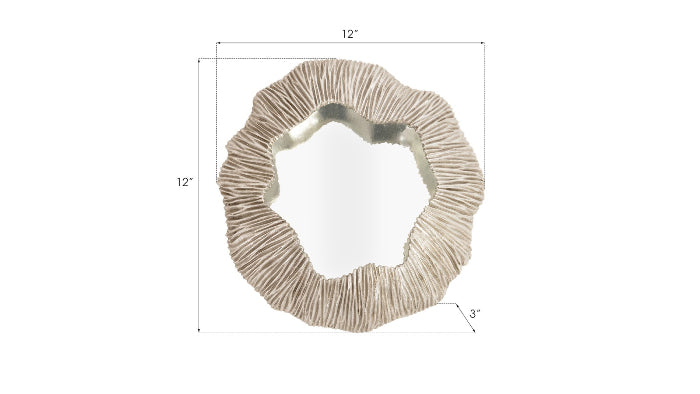 Phillips Collection Home Phillips Collection Fungia Mirror, Silver