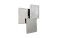 Phillips Collection Home Decor Phillips Collection Galvanized Square Wall Tile, Silver Leaf, Set 3