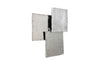 Phillips Collection Home Decor Phillips Collection Galvanized Square Wall Tile, Silver Leaf, Set 3