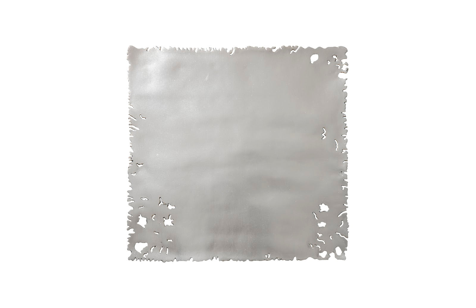 Phillips Collection Home Decor Phillips Collection Galvanized Square Wall Tile, Silver Leaf, Set 3
