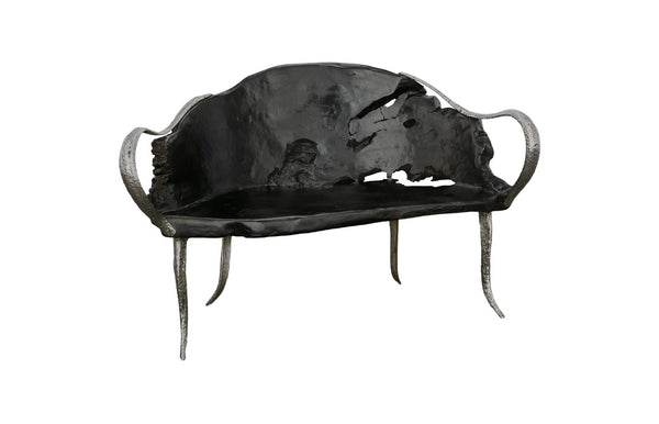 Phillips Collection Home Decor Phillips Collection Graven Live Edge Bench, Black
