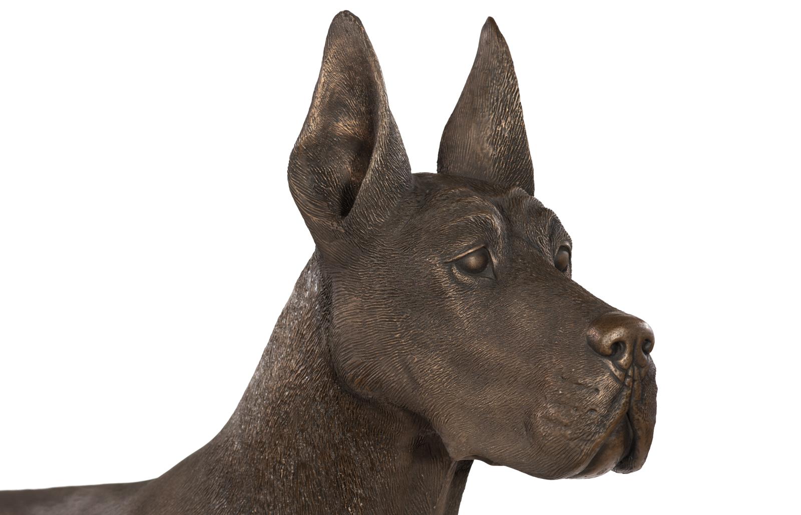 Phillips Collection Home Decor Phillips Collection Great Dane, Standing, Bronze