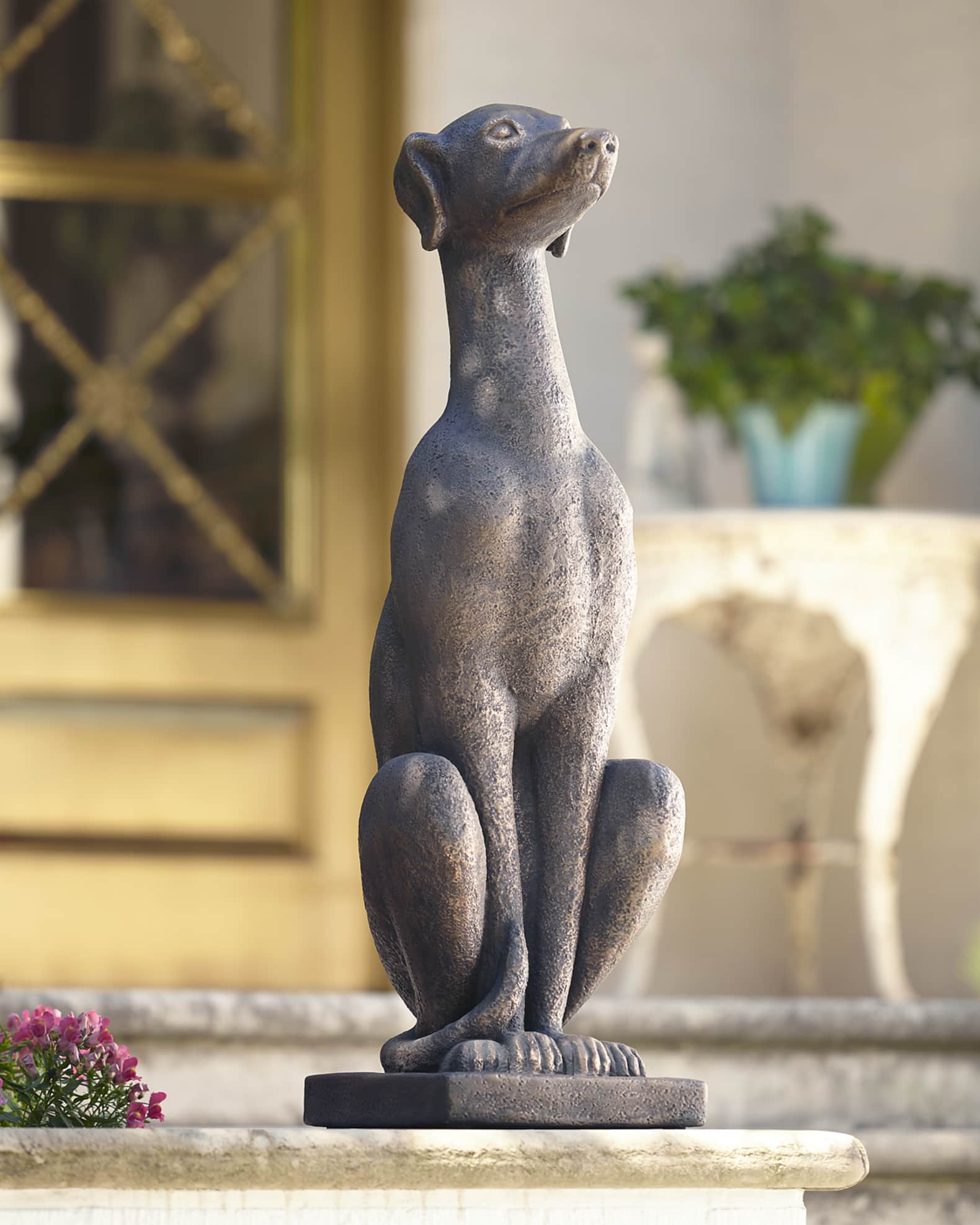 Phillips Collection Home Phillips Collection Greyhound, Resin, Bronze Finish