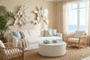 Phillips Collection Home Decor Phillips Collection Groovy Coffee Table, White Stone