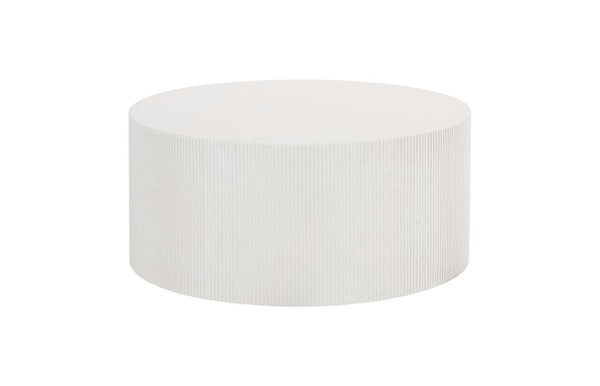 Phillips Collection Home Decor Phillips Collection Groovy Coffee Table, White Stone