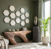 Phillips Collection Home Decor Phillips Collection Hexagon Wall Tiles, Set of 3, Roman Stone