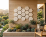 Phillips Collection Home Decor Phillips Collection Hexagon Wall Tiles, Set of 3, Roman Stone