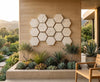 Phillips Collection Home Decor Phillips Collection Hexagon Wall Tiles, Set of 3, Roman Stone