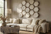 Phillips Collection Home Decor Phillips Collection Hexagon Wall Tiles, Set of 3, Roman Stone