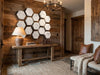 Phillips Collection Home Decor Phillips Collection Hexagon Wall Tiles, Set of 3, Roman Stone