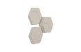 Phillips Collection Home Decor Phillips Collection Hexagon Wall Tiles, Set of 3, Roman Stone