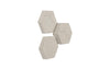 Phillips Collection Home Decor Phillips Collection Hexagon Wall Tiles, Set of 3, Roman Stone