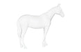 Phillips Collection Home Decor Phillips Collection Horse Sculpture, Standing, Glossy White