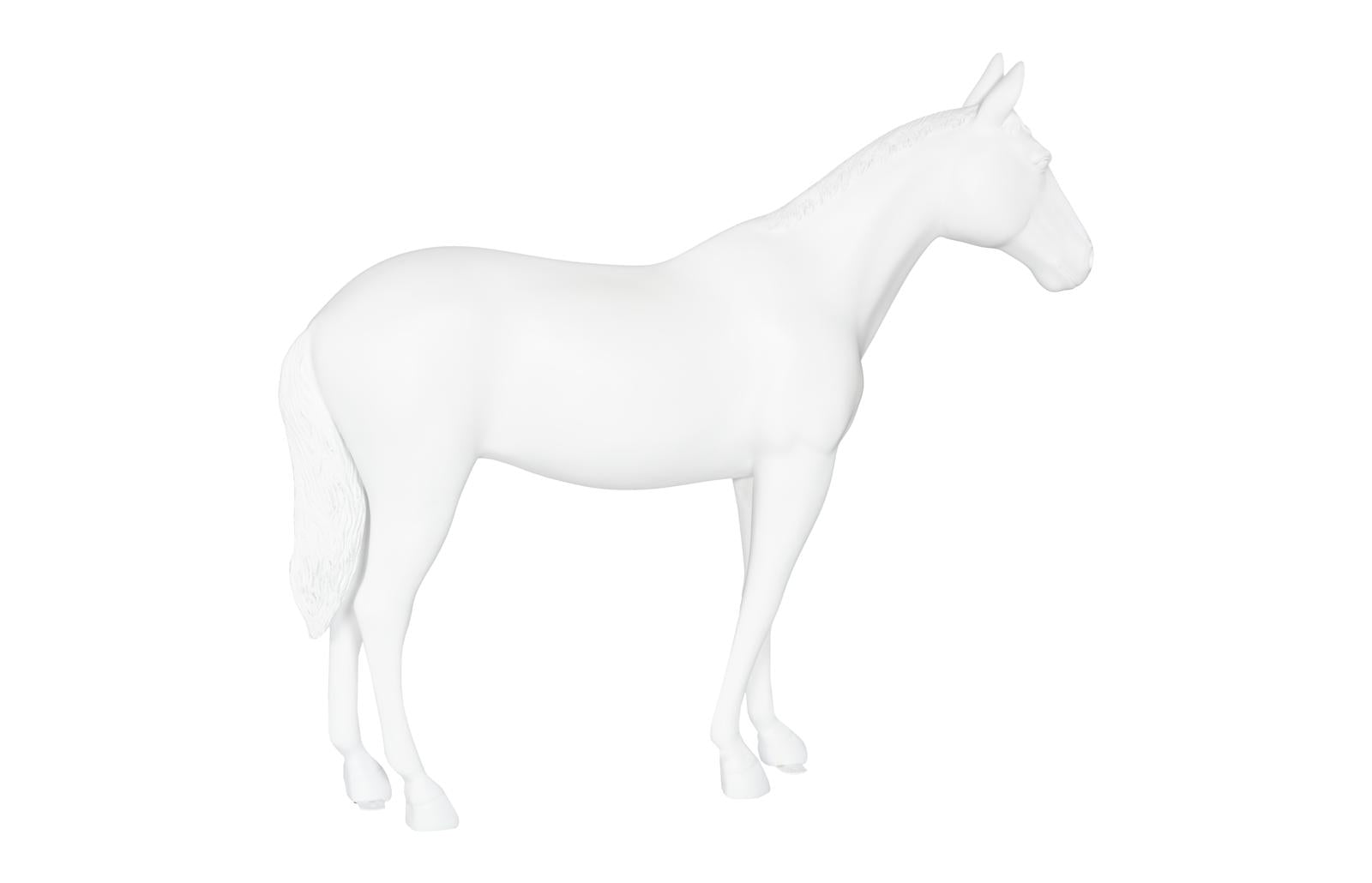 Phillips Collection Home Decor Phillips Collection Horse Sculpture, Standing, Glossy White