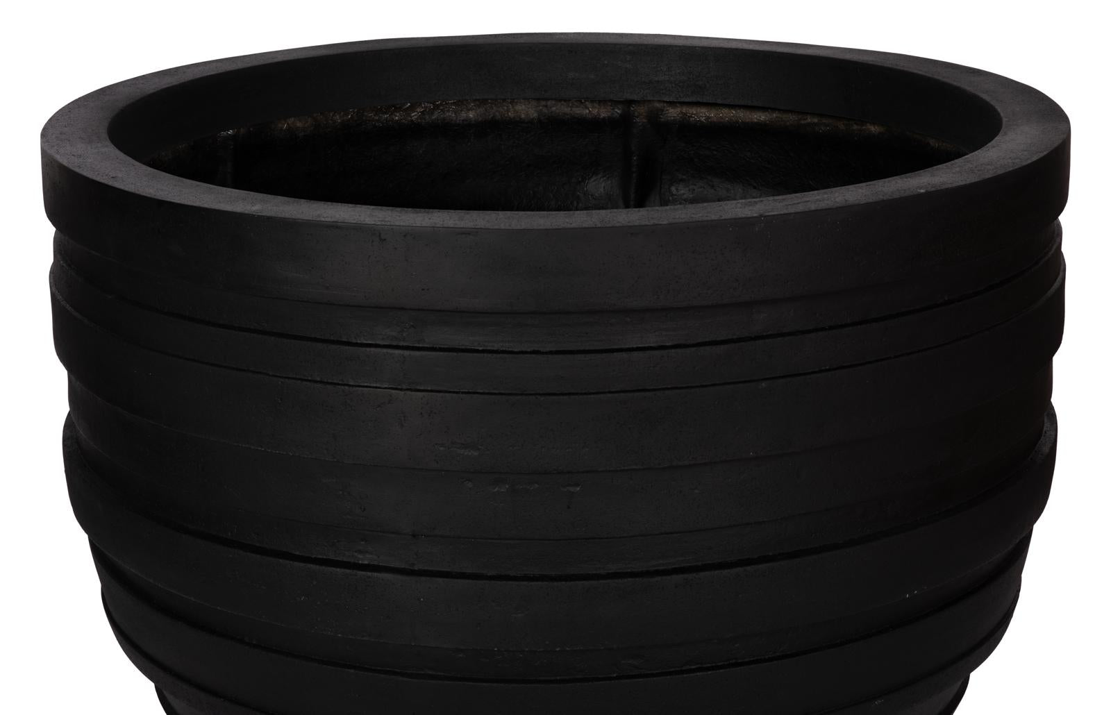 Phillips Collection Home Decor Phillips Collection June Planter, Black, LG